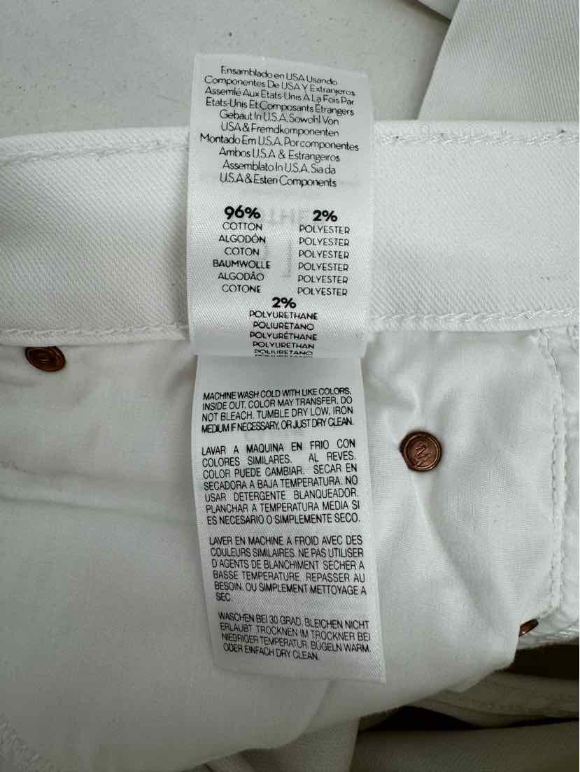 Size 31 MOTHER White Pants