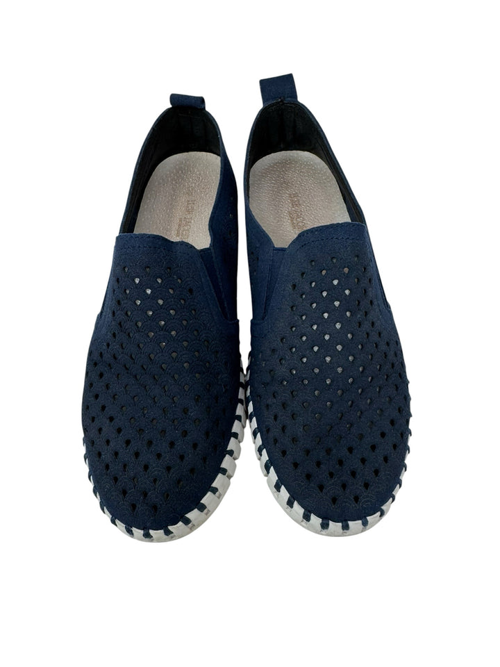 Shoe Size 38 ILSE JACOBSEN Navy Sneakers