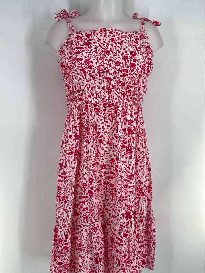 Size M PINK PRINT Dress