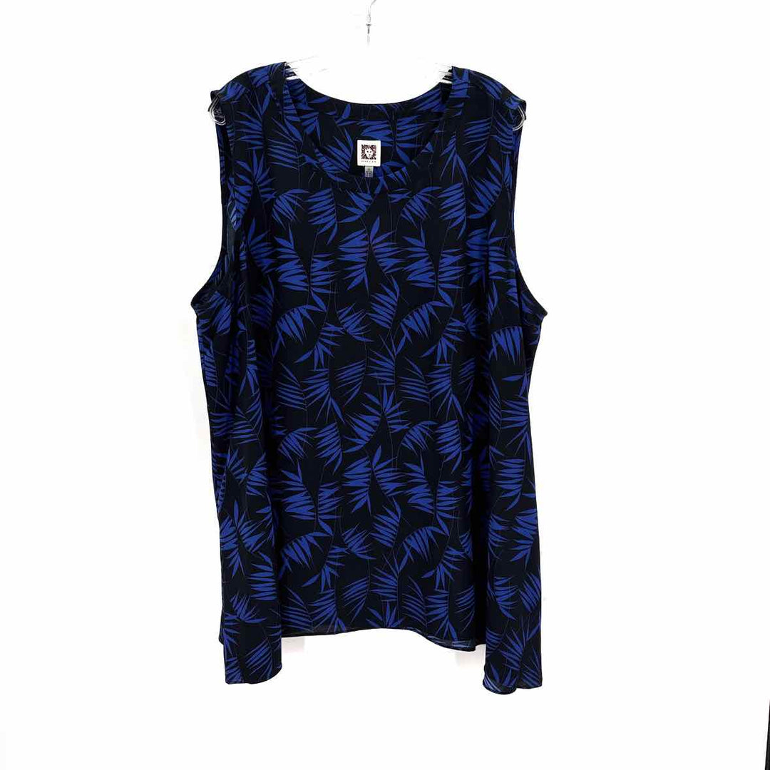 Size 3X Anne Klein Black Shirt