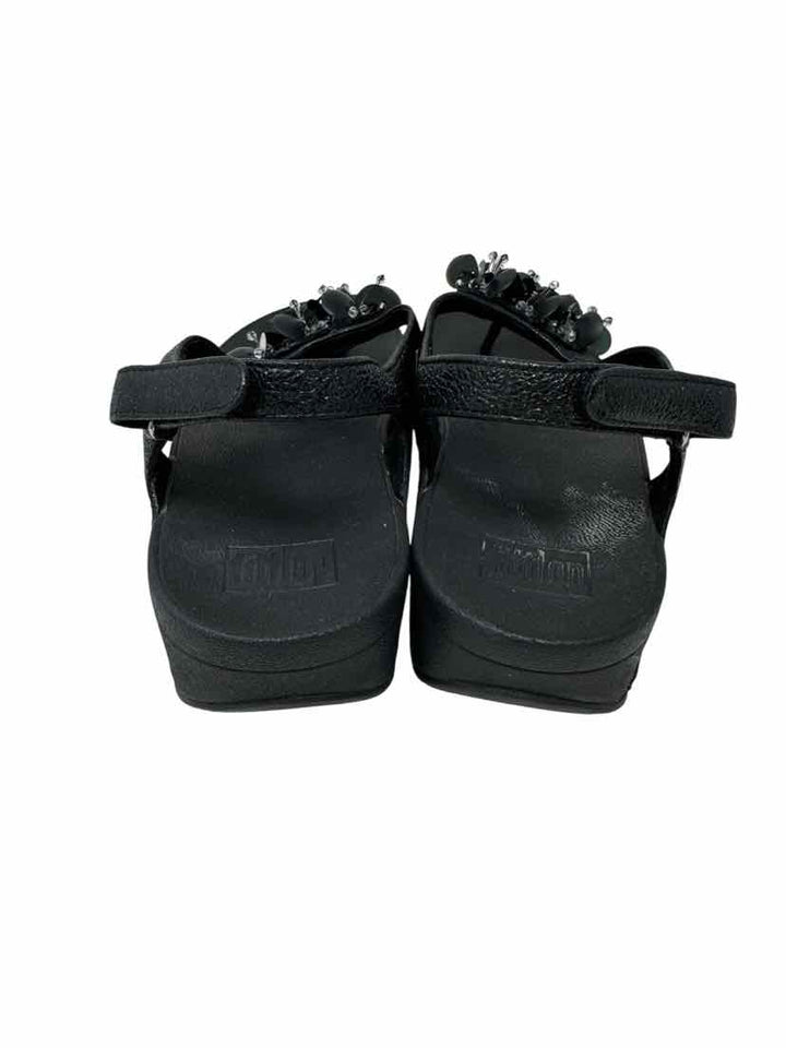 Shoe Size 9 FITFLOP Black Sandals