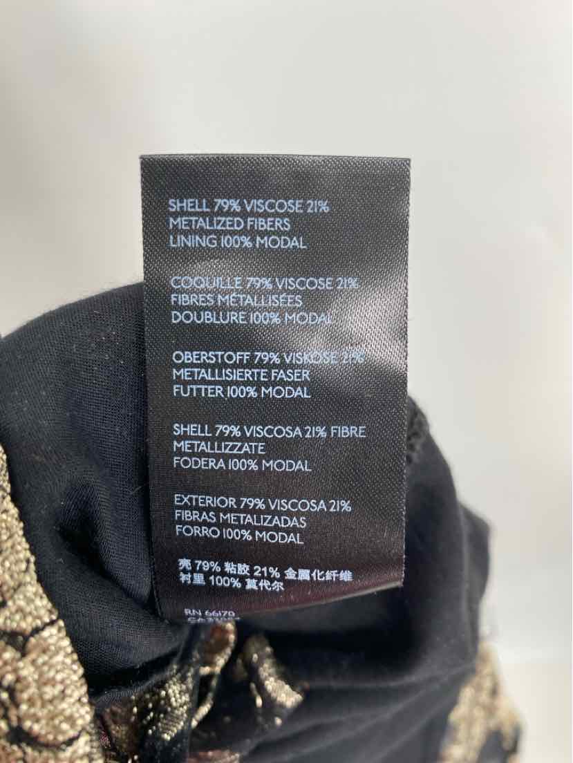 Size M Anthropologie Black Dress