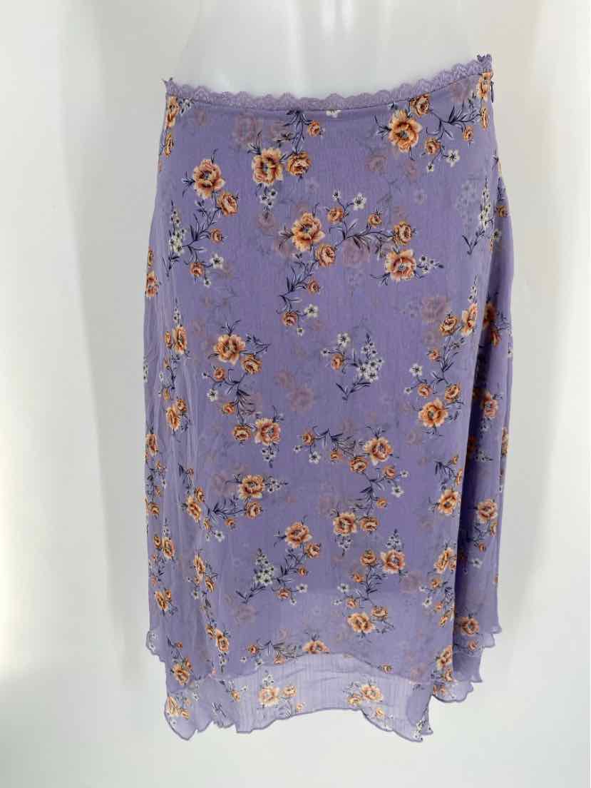 Size XS FREE PEOPLE Purple Skirt