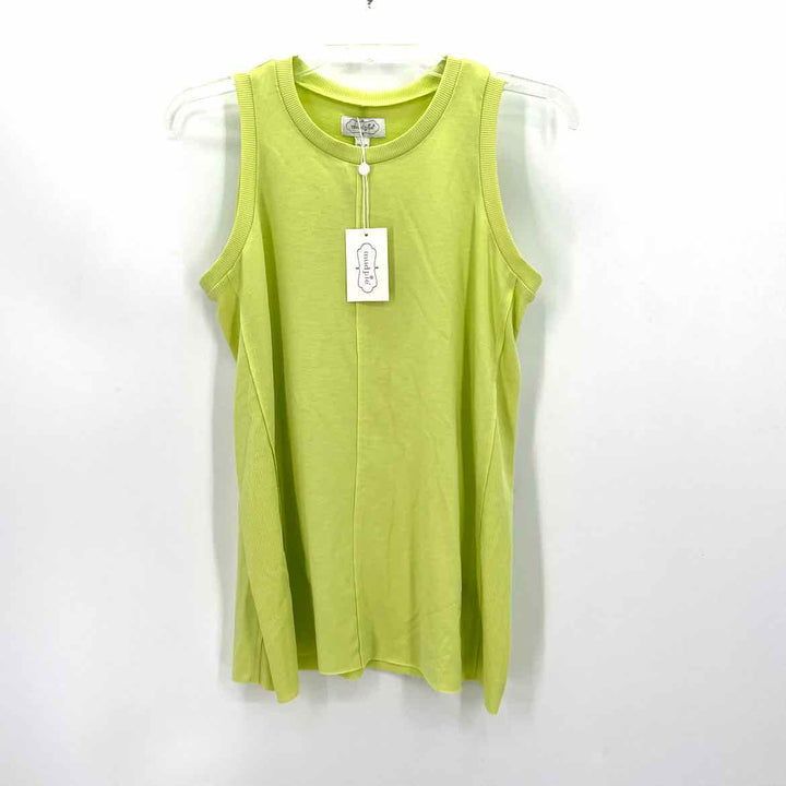 Size S Mud Pie Lime Green Shirt