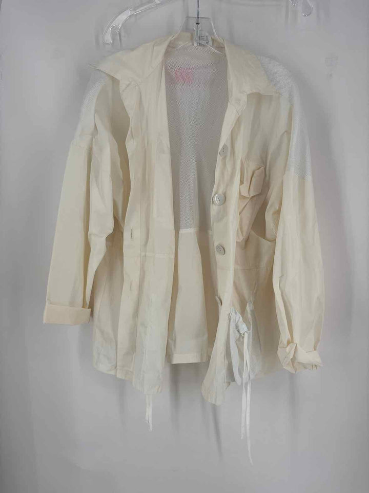 Size L PLANET Cream Jacket