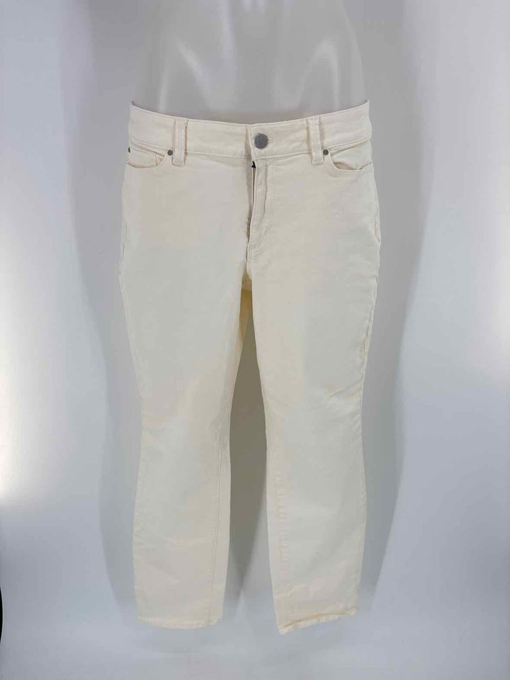 Size 12 Ann Taylor Cream Pants
