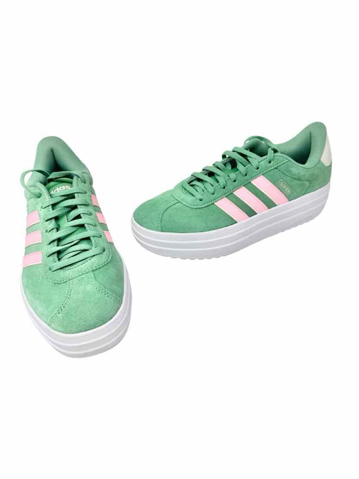 Shoe Size 40 Adidas Green Sneakers
