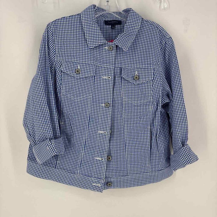 Size L Talbots Blue Jacket