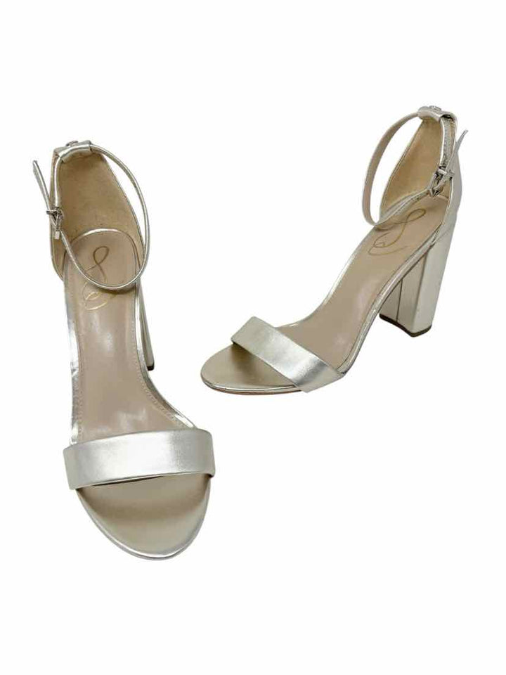 Shoe Size 8.5 Sam Edeleman Gold Sandals