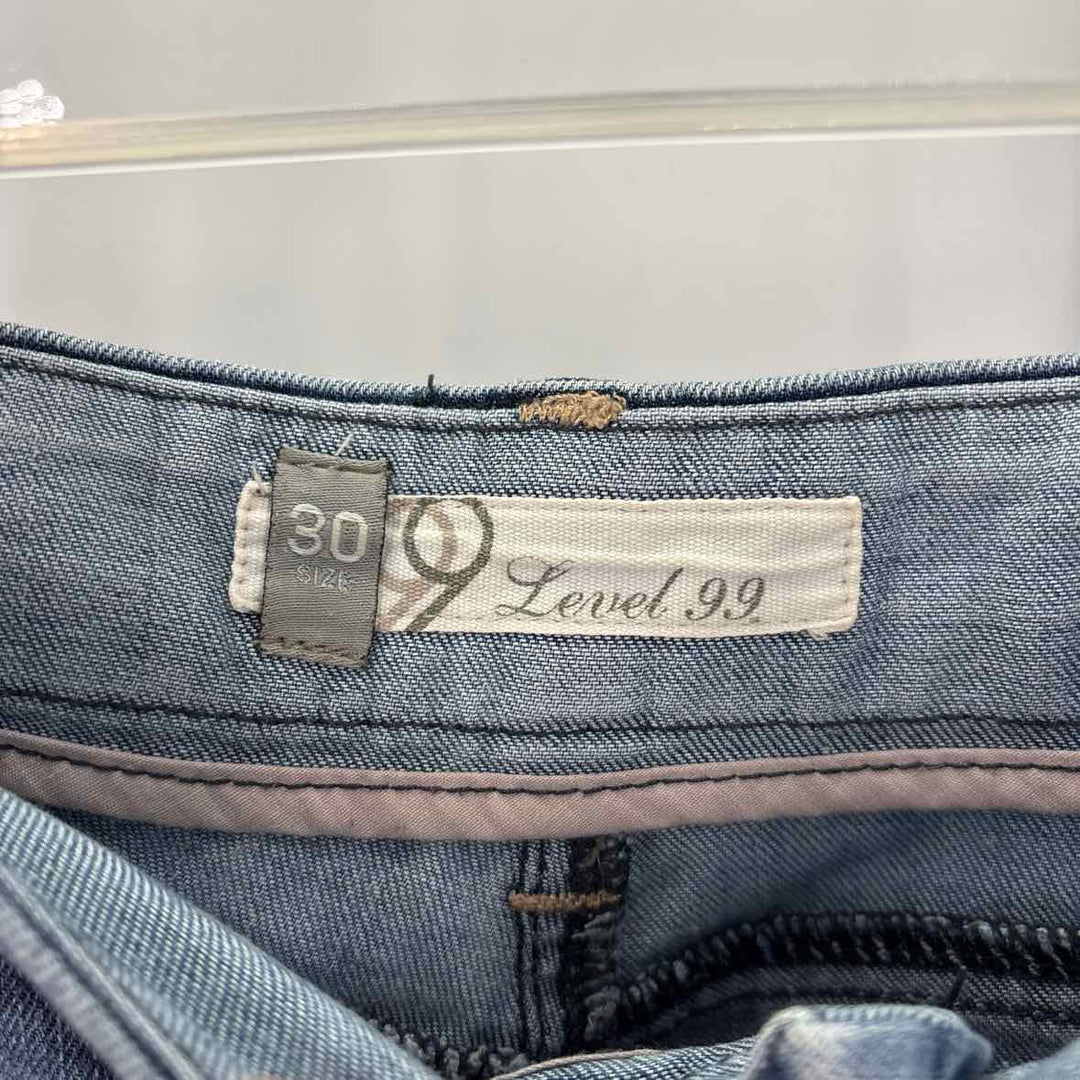 Size 30 LEVEL 99 Light Blue Denim Jeans