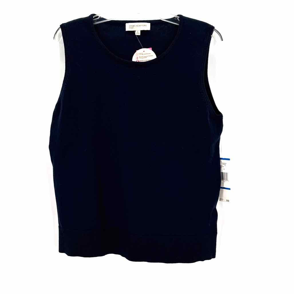 Size XL Jones New York Navy Sweater