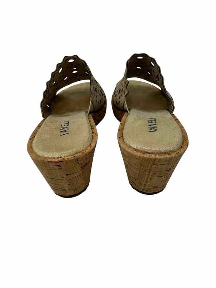 Shoe Size 8 VAN ELI Tan Sandals