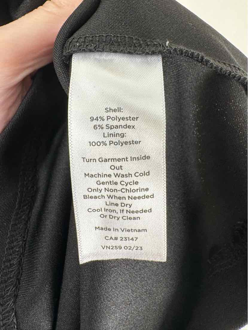 Size 8 Talbots Black Dress