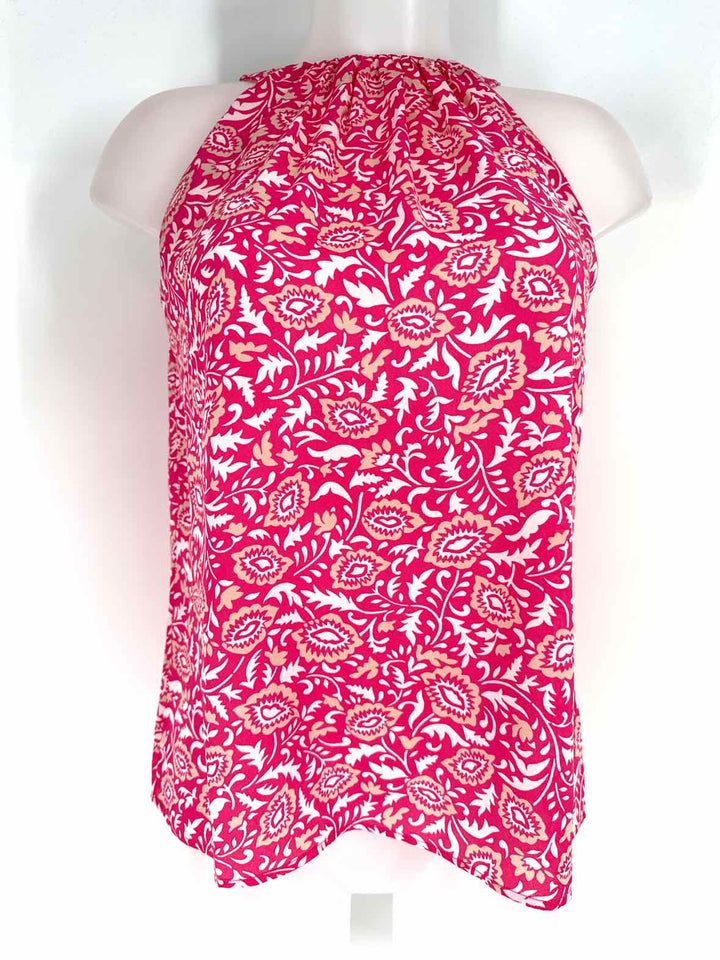 Size XS Ann Taylor PINK PRINT Shirt