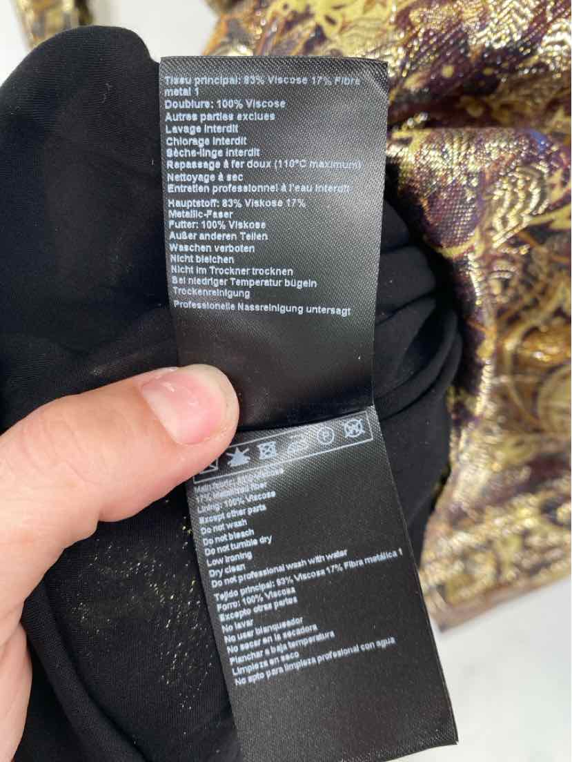 Size S BASH Gold Dress
