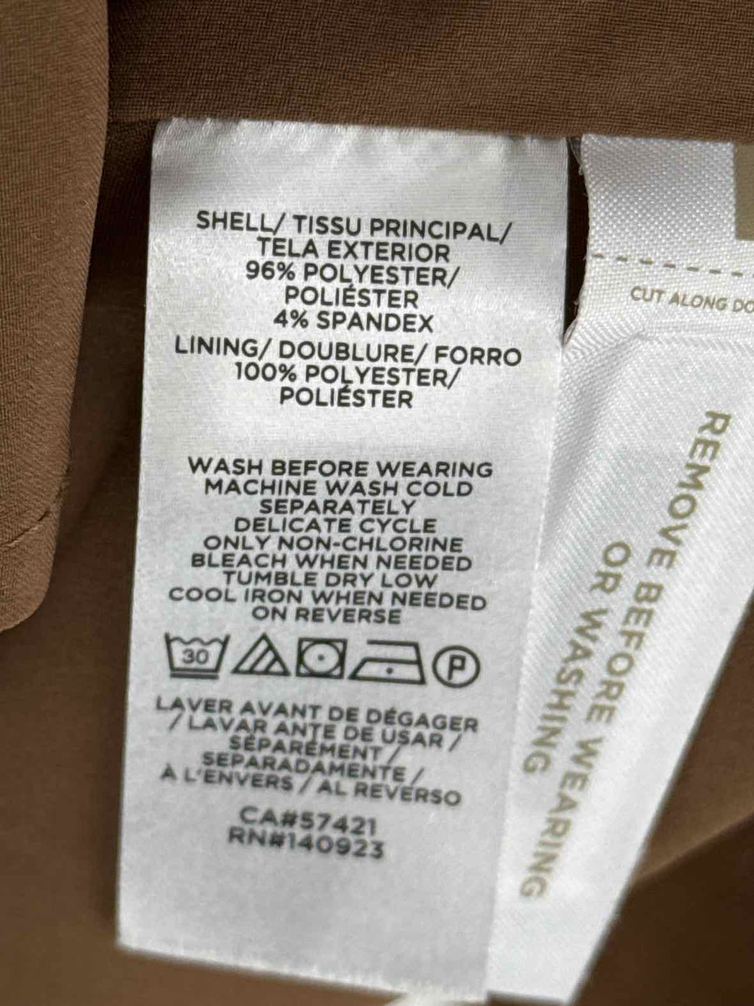 Size L LOFT Brown Dress
