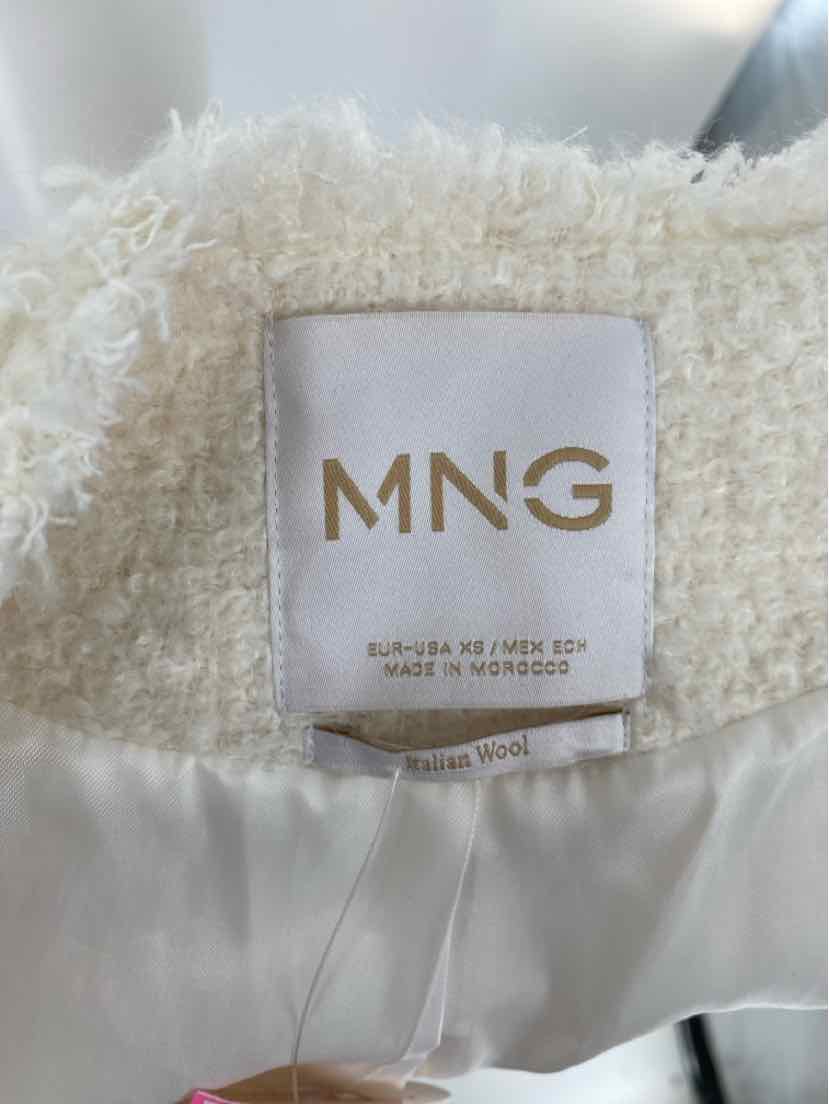 Size XS MNG Cream Jacket
