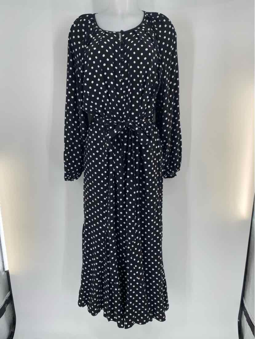 Size 14 LOFT Black Dress