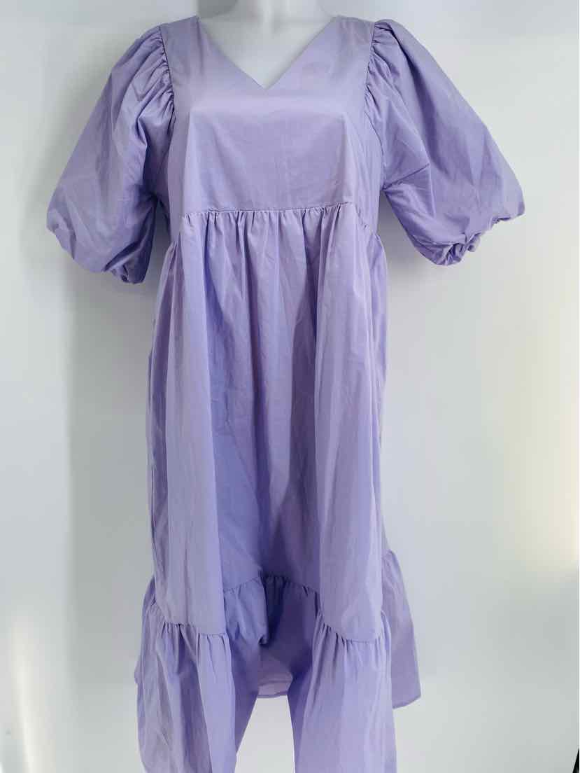 Size L Purple Dress