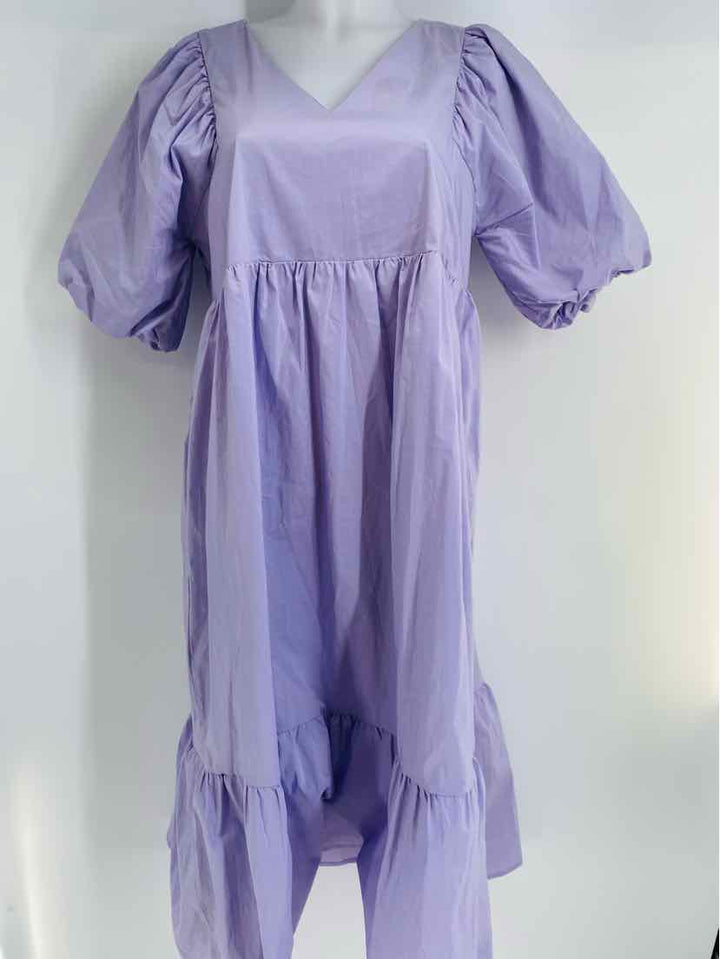 Size L Purple Dress