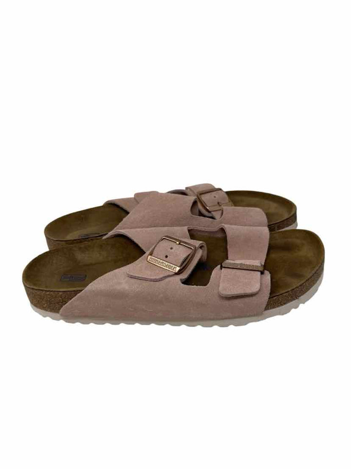 Shoe Size 41 Birkenstock Pink Suede Sandals
