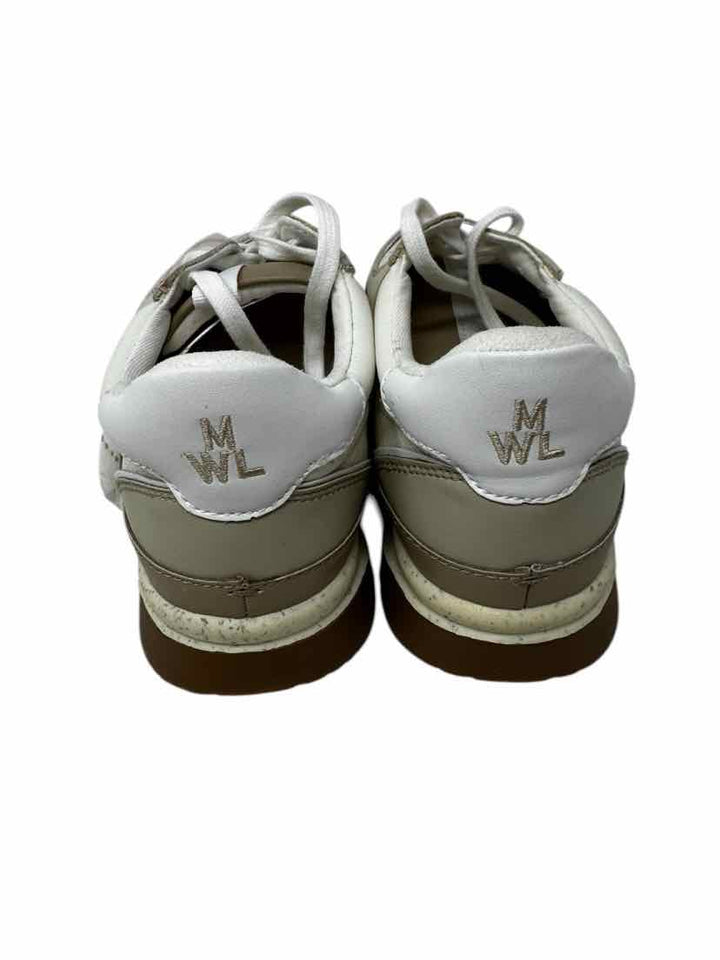 Shoe Size 8.5 MADEWELL Ivory Leather Sneakers