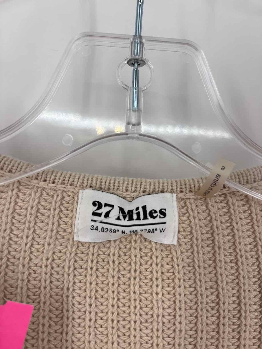 Size S Cream Sweater
