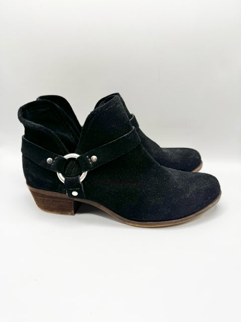 Shoe Size 7.5 LUCKY Black Suede Boots