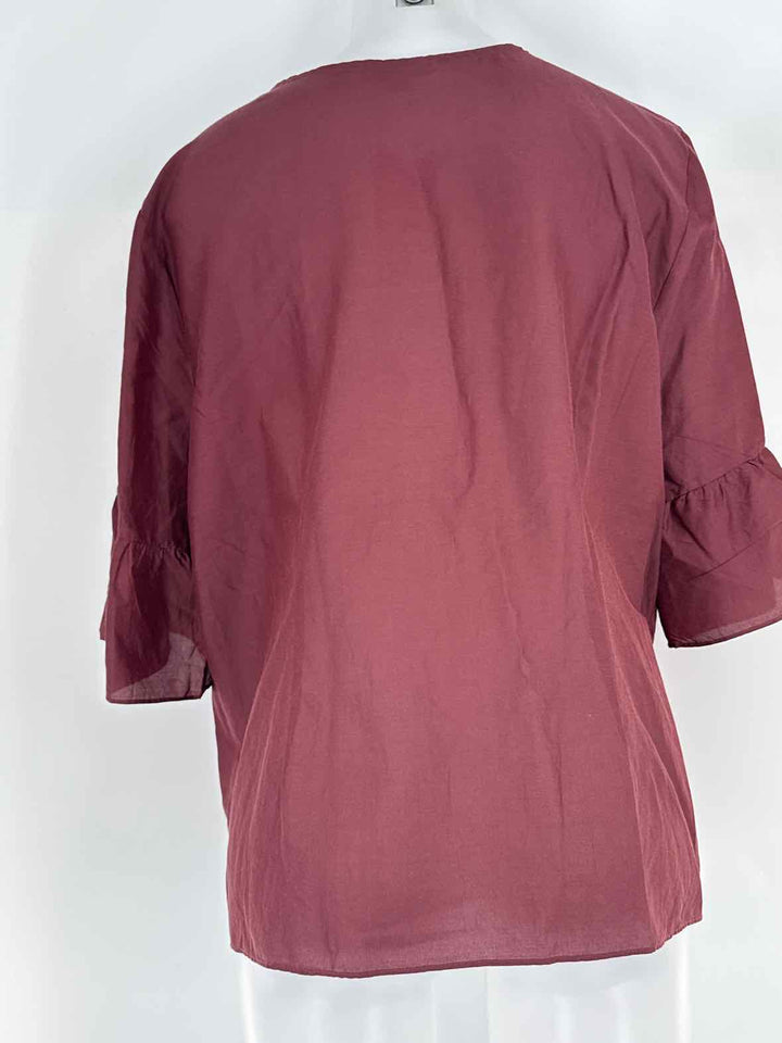 Size XL Talbots Wine Shirt