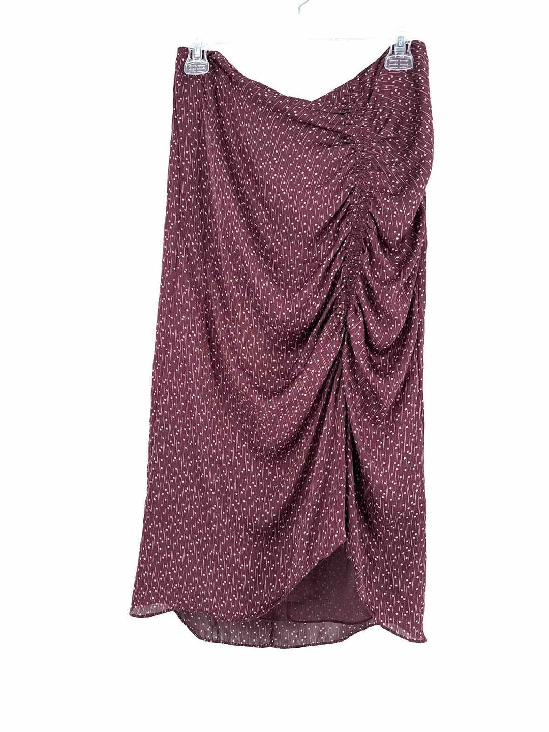 Size 8 JOIE Wine Skirt