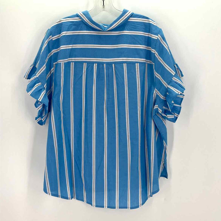 Size 18 LANE BRYANT Blue Shirt