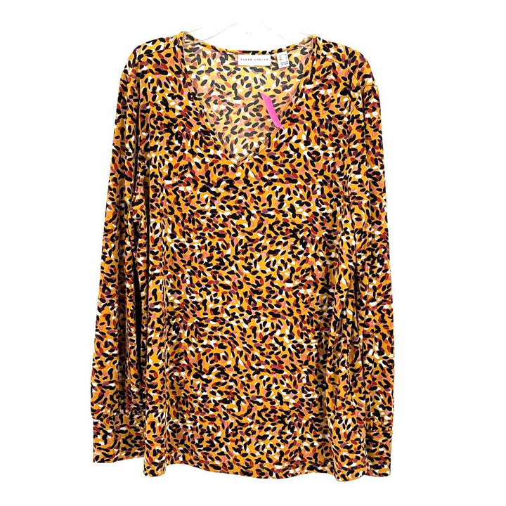 Size M SUSAN GRAVER Yellow Shirt