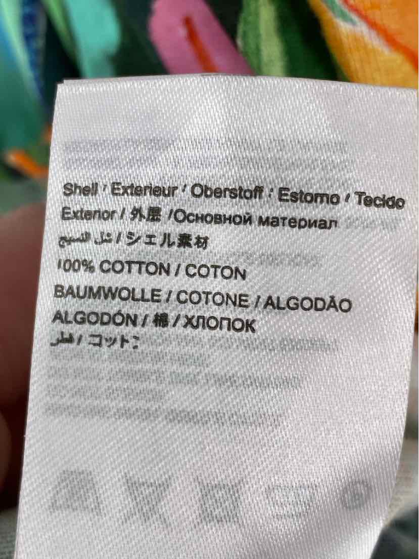 Size XL FARM RIO Multi-Color Cotton Dress