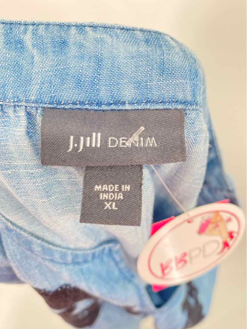 Size XL J JILL Denim Dress