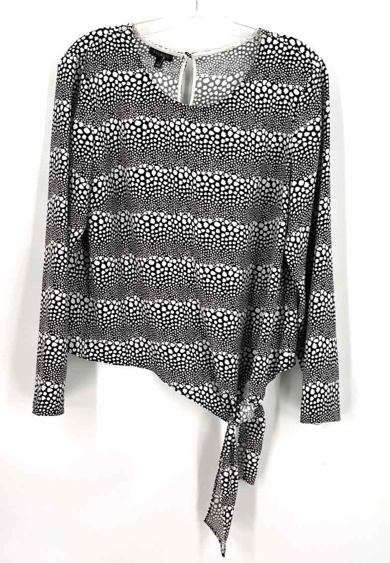 Size L Talbots Black Shirt