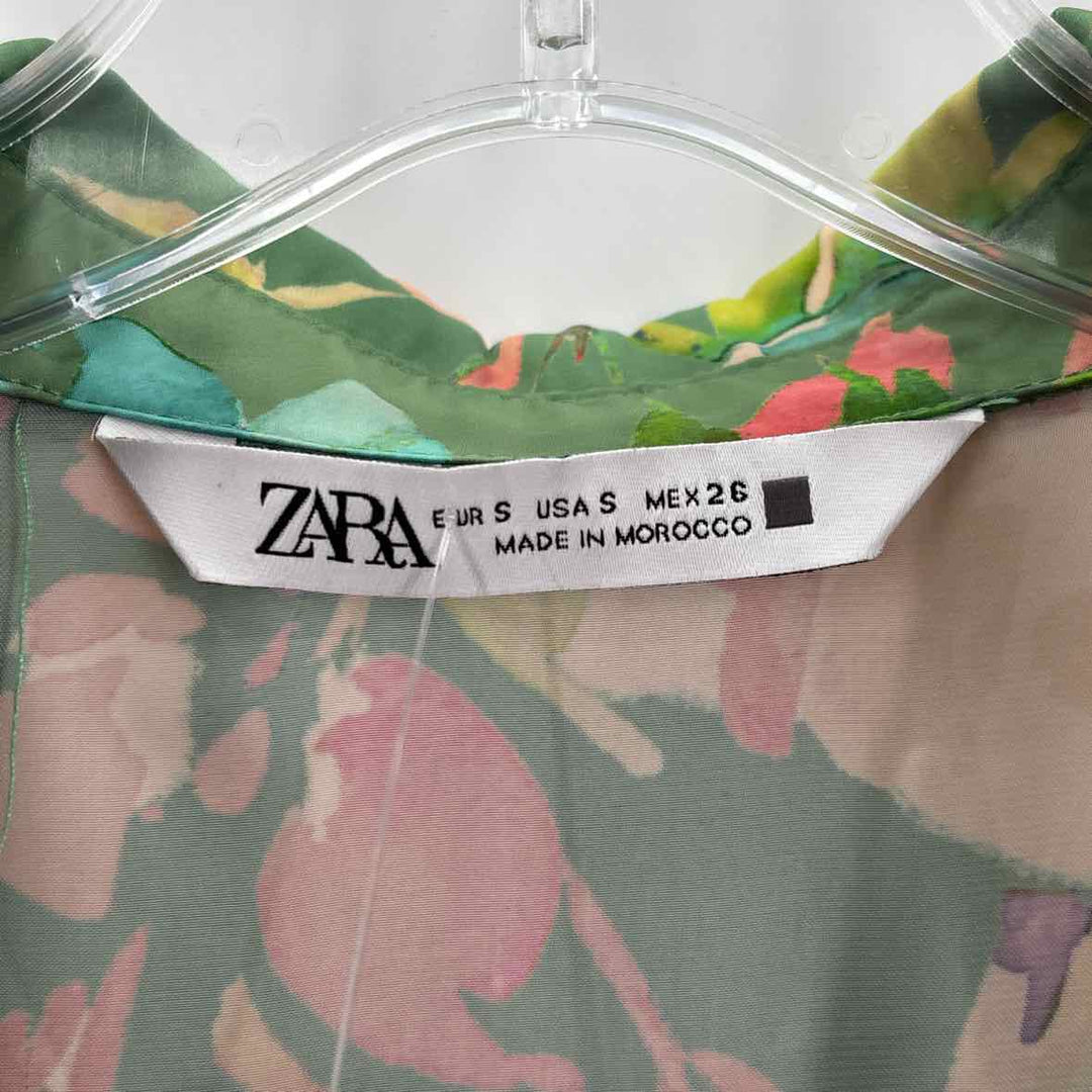 Size S ZARA Green Shirt