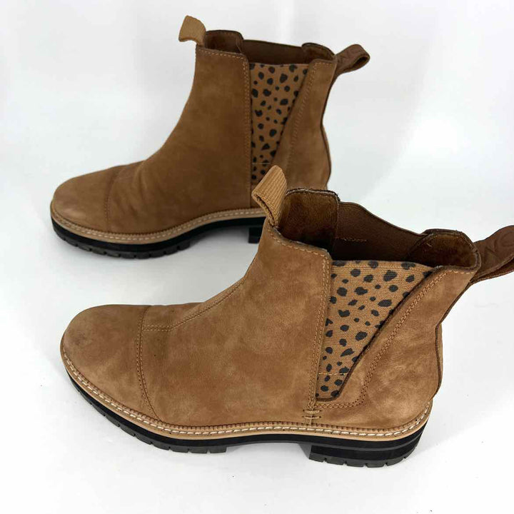 Shoe Size 6 Toms Camel Suede Boots