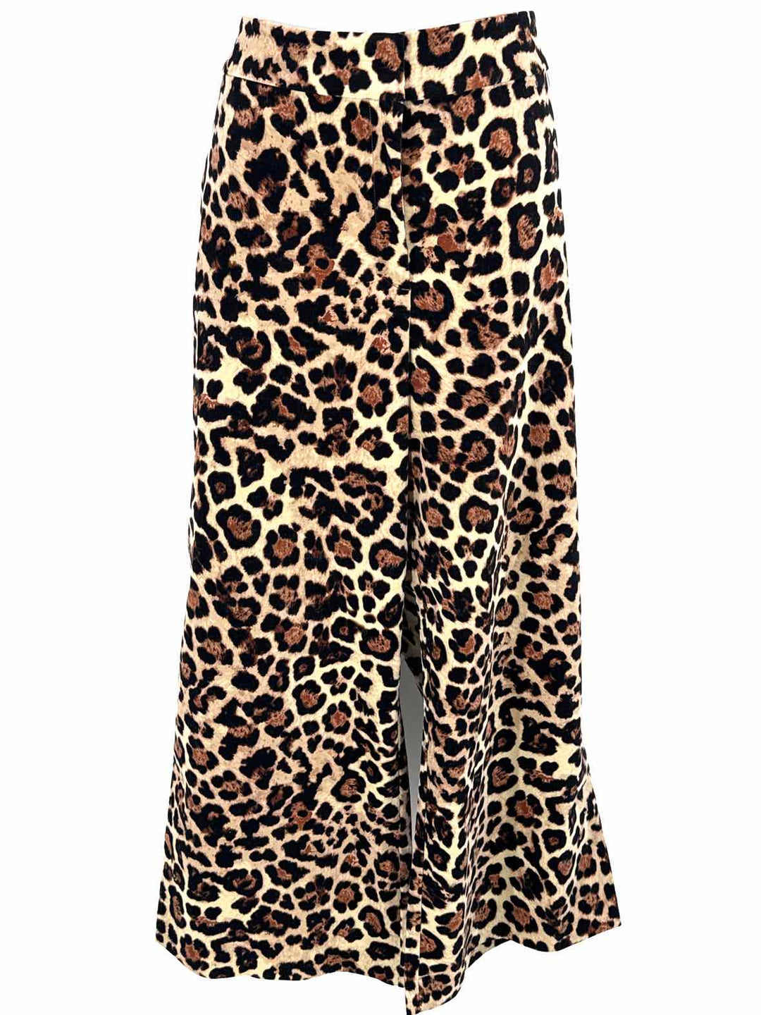 Size 16 LOFT Brown Print Pants