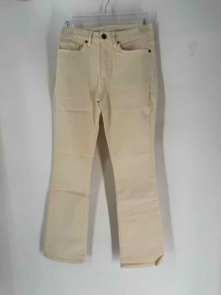 Size 24 ANN MASHBURN Cream Pants