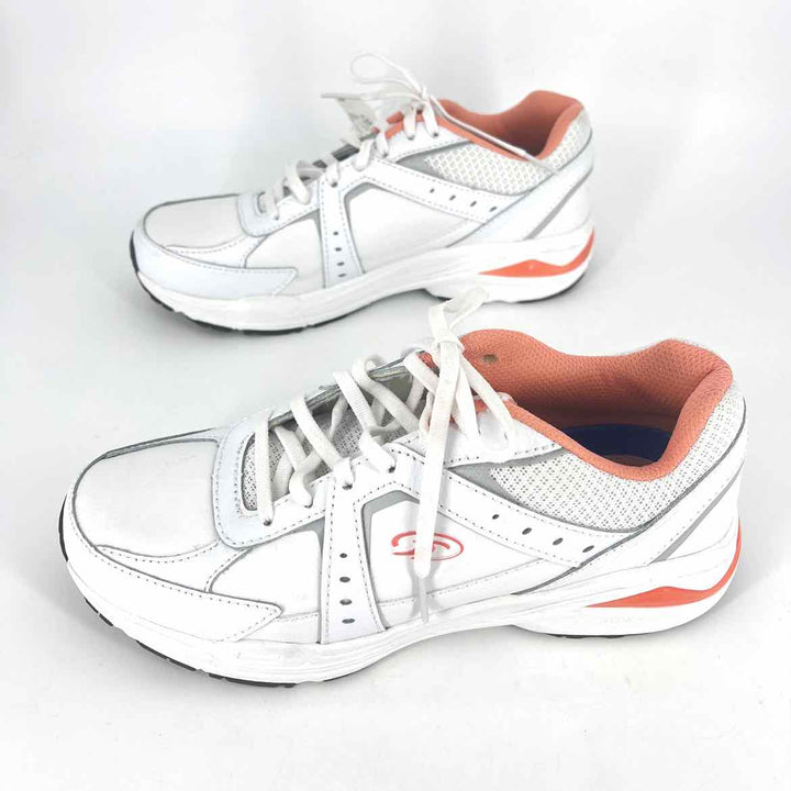 Shoe Size 7.5 dr scholls White Leather Sneakers