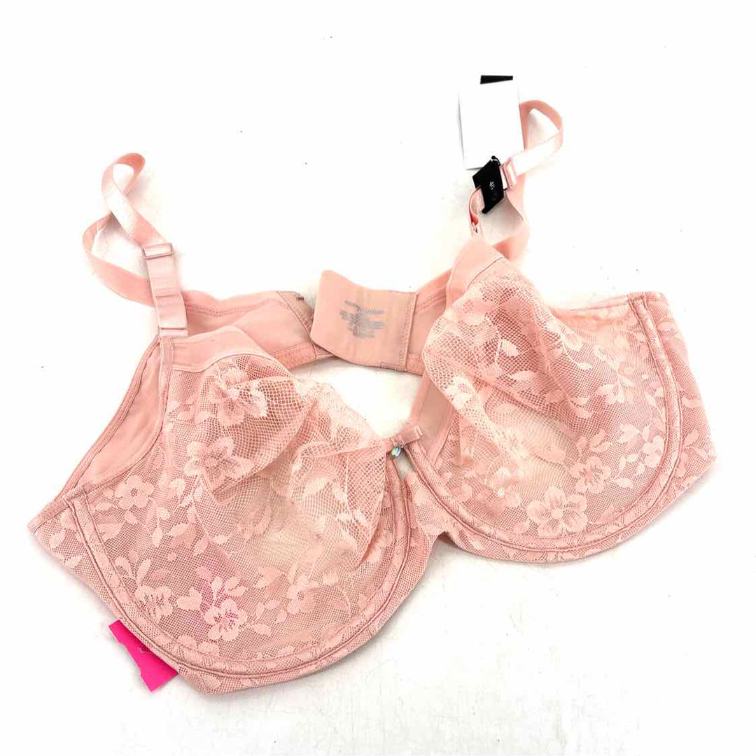Size 40D Blush Lace Bra
