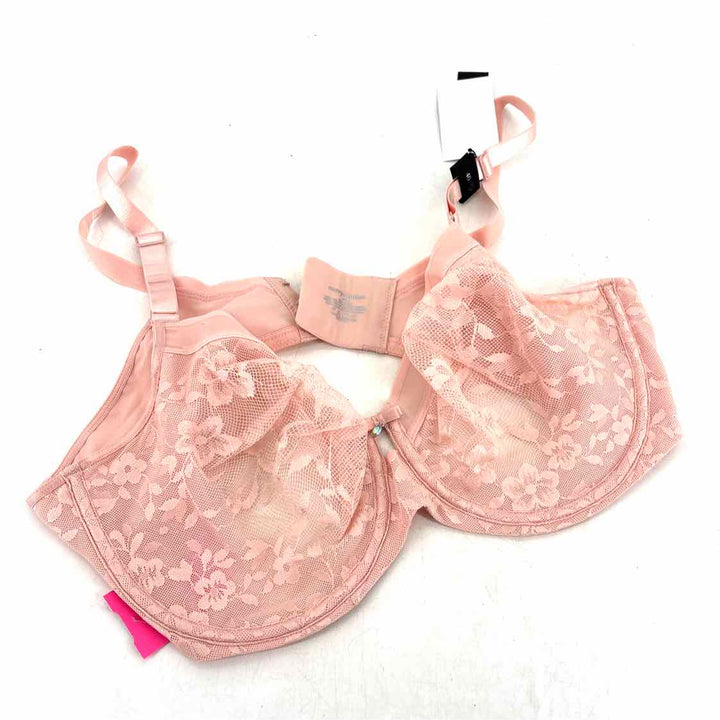 Size 40D Blush Lace Bra