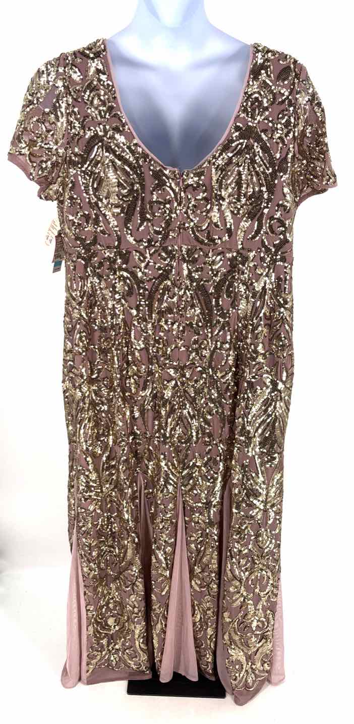 Size 20 R&M RICHARDS Mauve Dress