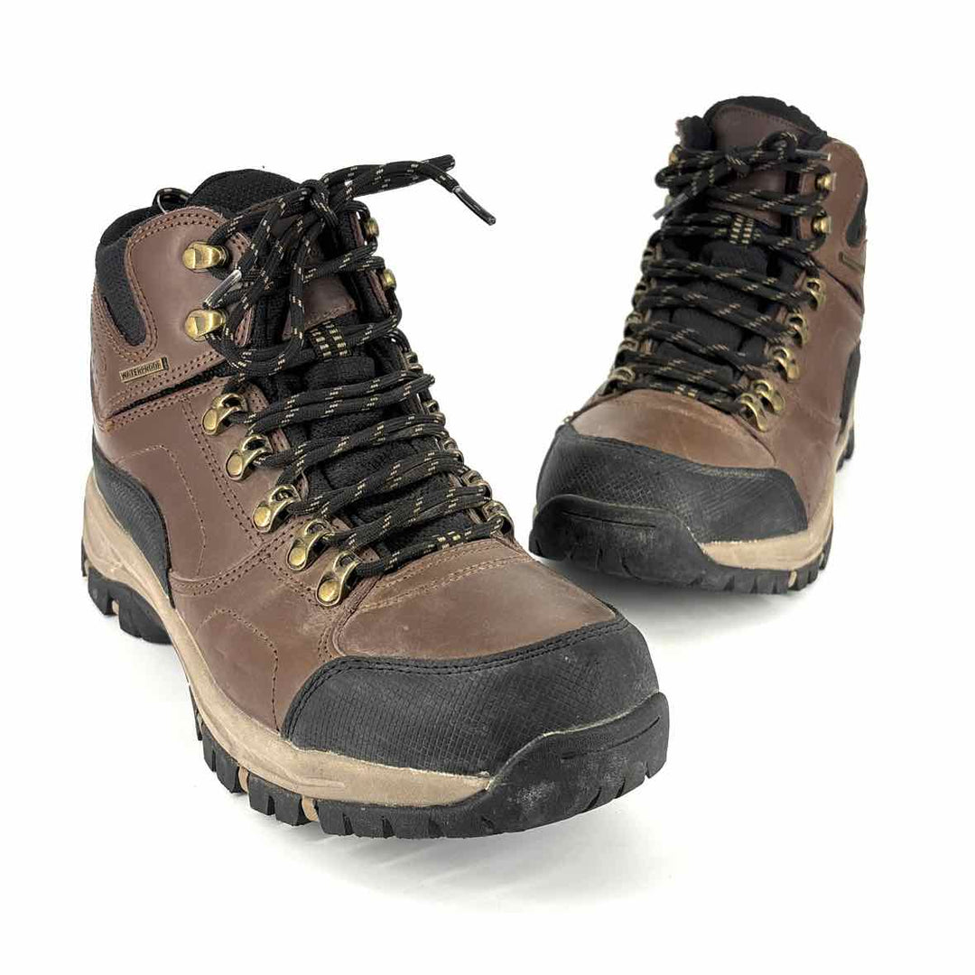 Shoe Size 8.5 EDDIE BAUER Brown Leather Boots