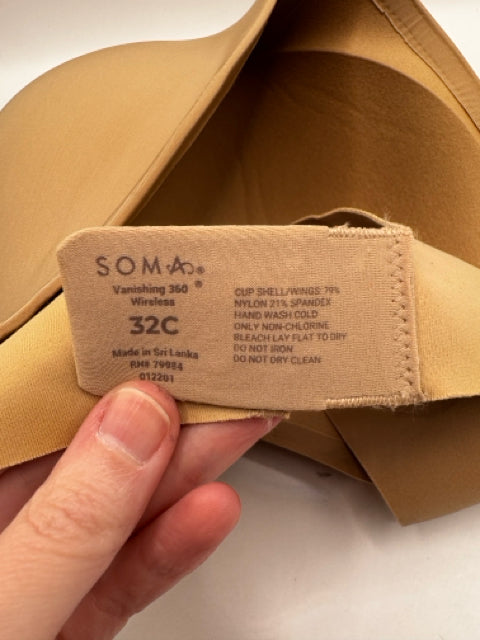 Size 32 SOMA Beige Bra