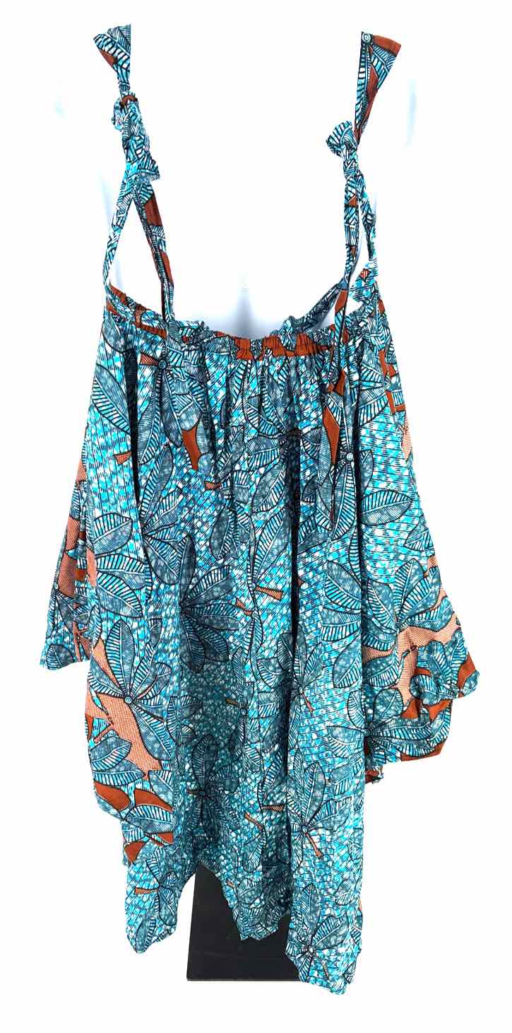 Size One Size BLUE B Cotton Dress