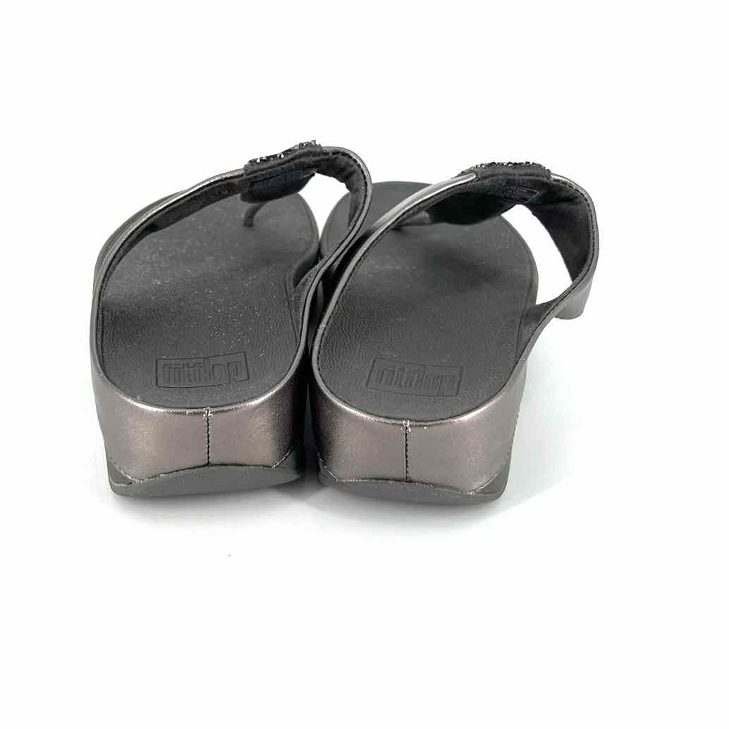 Shoe Size 7 FITFLOP Silver Sandals