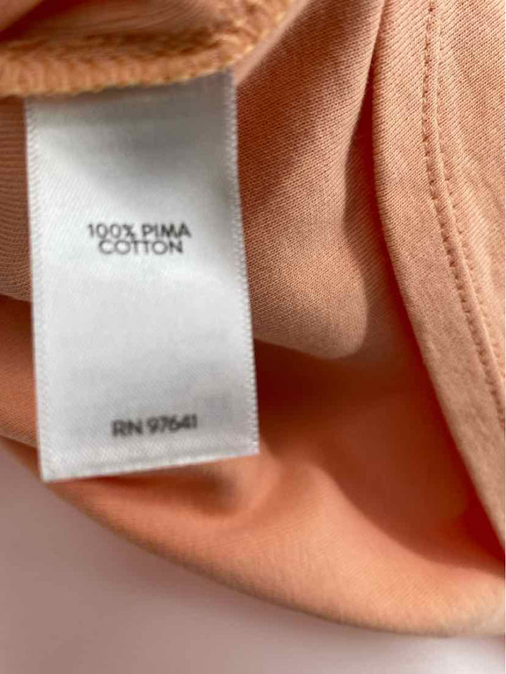 Size M J JILL Orange Cotton Shirt