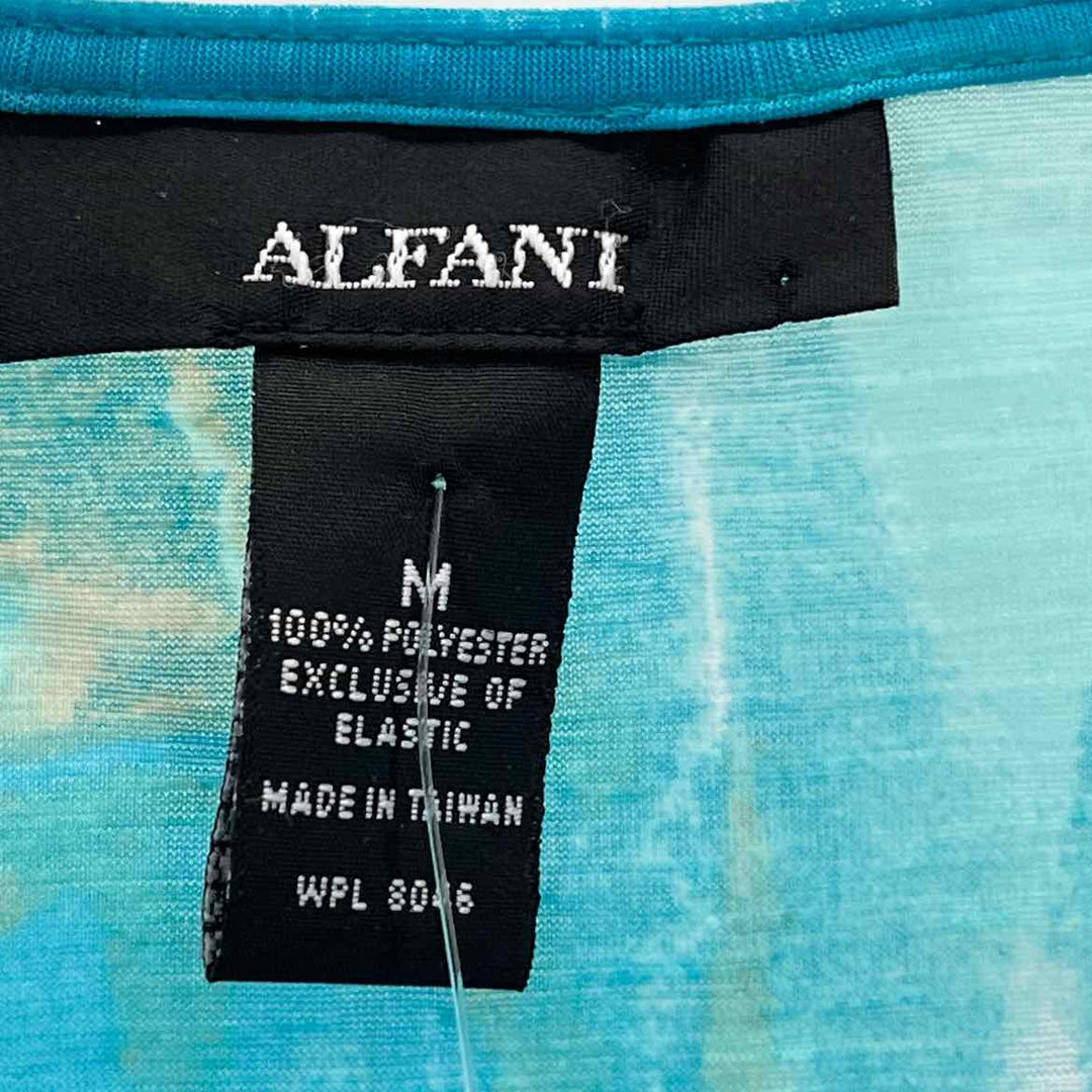 Size M ALFANI Teal Shirt