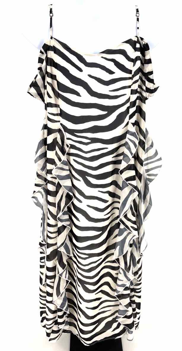 Size 18 ELOQUII Multi-Color Dress